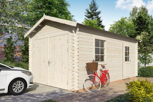 Garage holz 40mm dillon plus - garage,
