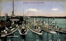 Ak Deutsche Unterseeboots