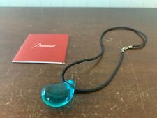 Baccarat Kristall Kieselstein Halskette