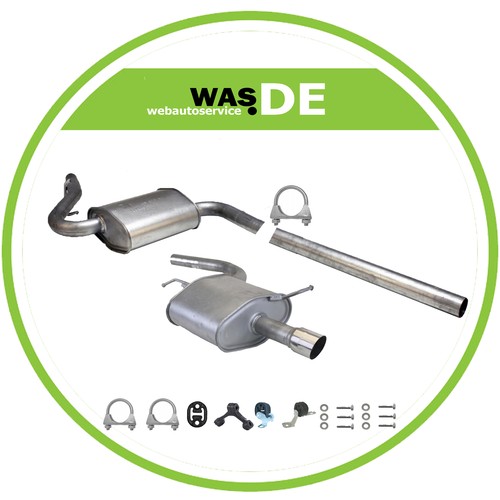 Auspuffanlage schalldämpfer - auspuffanlage,
