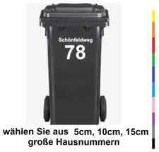 Hausnummern Aufkleber 157/1