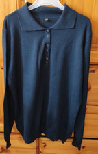 Uniqlo Strick Polo Kragen