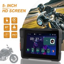 5" Wasserdicht Motorrad Apple CarPlay GPS Navi TouchScreen Navigator Autoradio