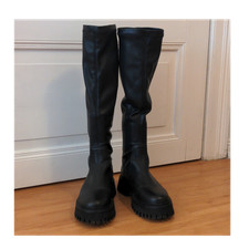 Bronx Damen kniehohe Stiefel