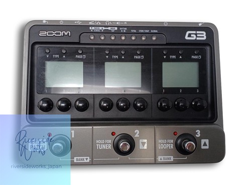 Zoom multieffektprozessor - zoom, g3