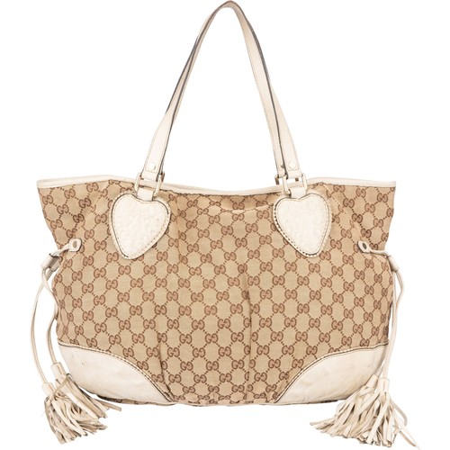 Gucci monogram twin heart - gucci,