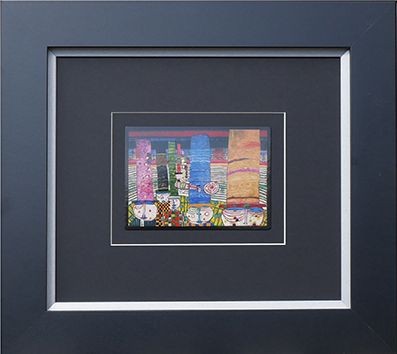 Kunstdruck hundertwasser - kunstdruck, bh
