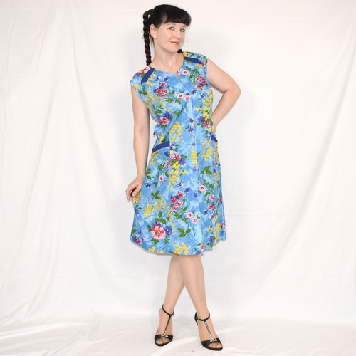 Vintage minikleid 48 - xl,