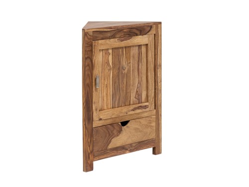 Eckunterschrank laros akazie - eckunterschrank,
