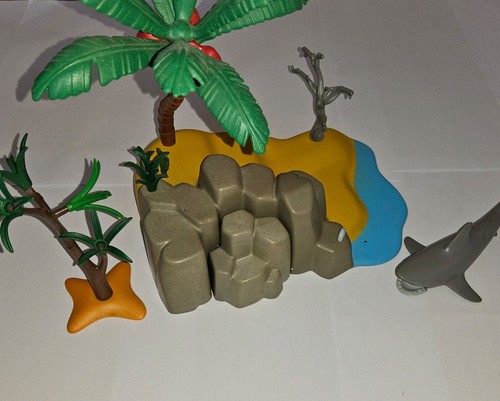 Playmobil insel mit - -, höhle
