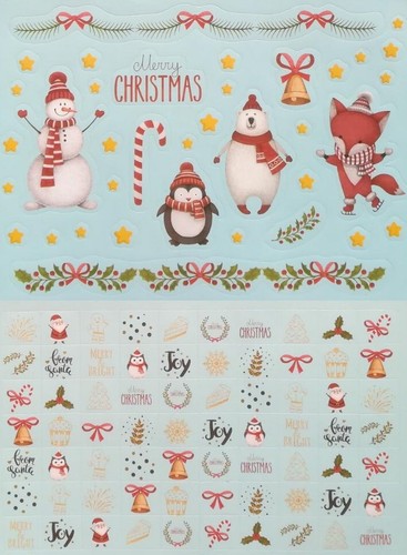 106x weihnacht sticker 05 - 106x,