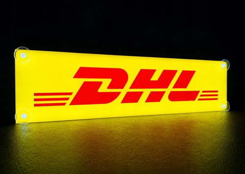 Dhl led lkw schild - led,