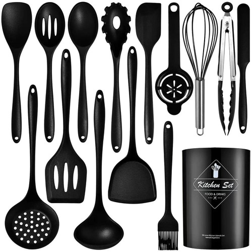 15pcs silikon kochutensilien - silikon,