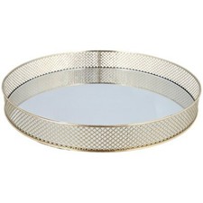 Spiegeltablett Silber Gold