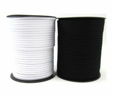 Baumwollkordel 4mm, weiß, geflochtene Kordel, Hoodie, Meterware, 1meter, nähen