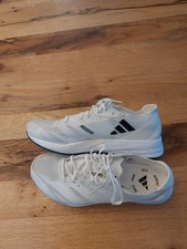 adidas adizero adios 7 w Größe 40 US 8 damen weiß - guter Zustand 