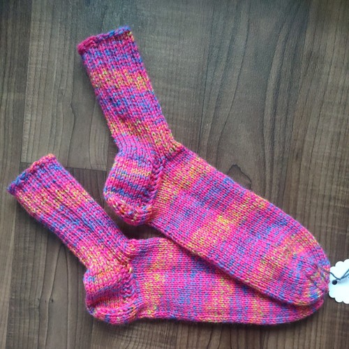 Stricksocken selbstgestrickt - stricksocken,