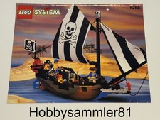 Lego 6268 System Pirates Piraten Bauanleitung Renegade Runner / gelocht