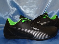 PUMA x Mercedes AMG Petronas F1 SNEAKER Schwarz SCHUHE GR 43 LEDER RENNSPORT N7