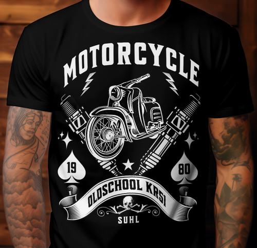 Ddr moped shirt - ddr, schwalbe