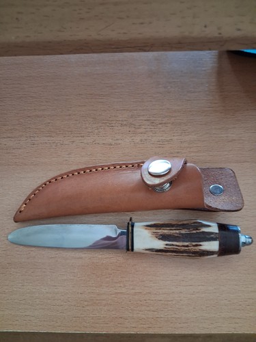 Altes jagdmesser hirschhorn - jagdmesser,