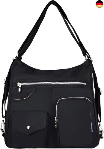 Damen nylon schultertasche - damen,