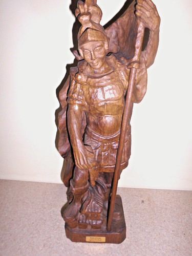 Große holzfigur - große,
