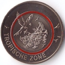 BRD - 5 Euro-Gedenkmünze - Klimazonen der Erde - Tropische Zone  - 2017 A 