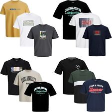 Jack Jones T-Shirt Herren 3er Pack Rundhals Shirt S M L XL 2XL Tee Shirt T Men