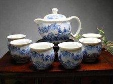 Chinesisches teeservice - chinesisches,