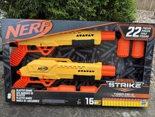 Nerf Tiger DB-2 Alpha Strike Double Barrel Blasting Hasbro KOSTENLOSER VERSAND