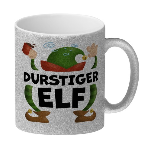 Durstiger elf weihnachten - durstiger,