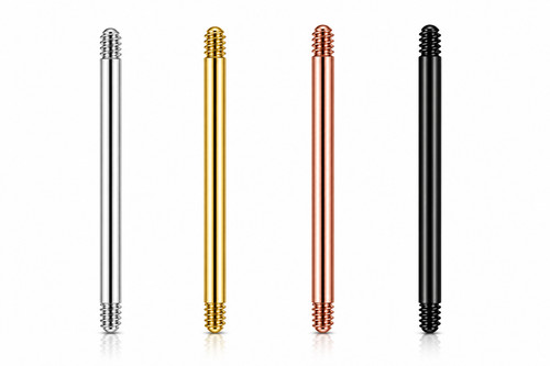 Piercing stab 6mm - 1,6mm, edelstahl