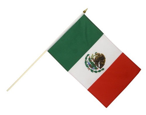 Mexiko stockflagge flaggen - mexiko,
