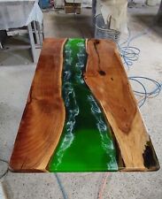 Grün Transparent Harz Fluss