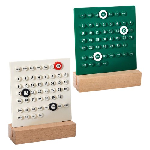 Tischkalender aus holz - tischkalender,