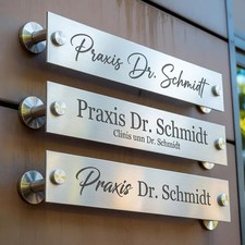 Silber Aluminium gebürstet