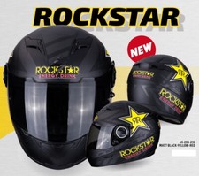Integral Helm Motorrad Scorpion Exo 490 Rockstar GRÖSSE XS Helmet Casque
