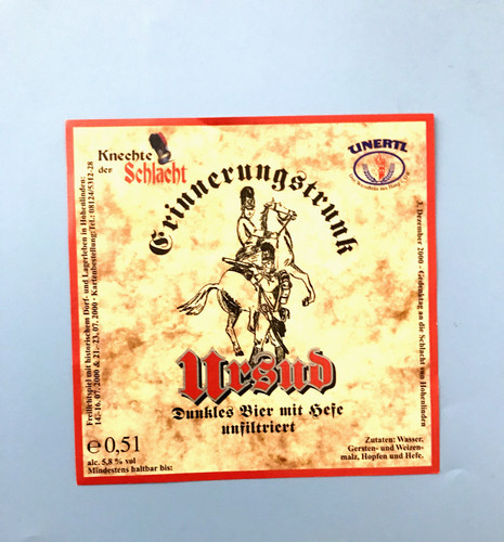 Altes bieretikett beerlabel - bieretikett,