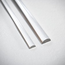Acryl halbrundstab - acryl,