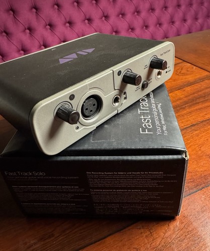 Avid fast track solo audio - avid,