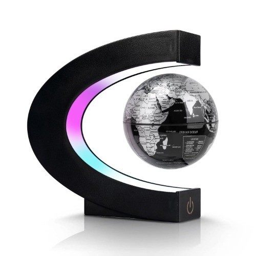 Schwebender globus mit - schwebender,