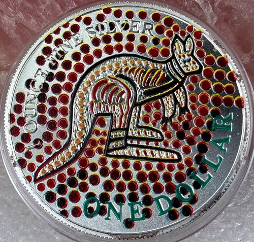 Australien unze silber 2001 - unze,
