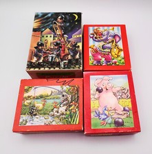 4x Annaberger Puzzle DDR  80