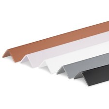 2m PVC Winkelleiste Winkelprofil Leiste Abdeckleiste Kunststoffwinkelprofil weiß