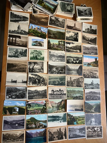 500 alte ansichtskarten - 500,