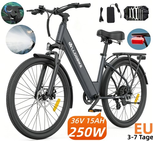 Elektrofahrrad 250w city - 27.5",
