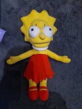 XXL Lisa Simpson Die Simpsons Plüschfigur Plüschtier