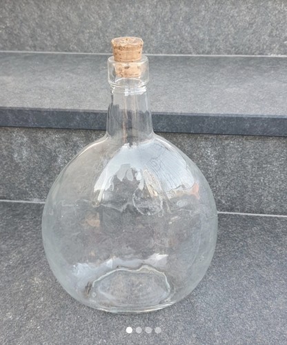 Antike vase krug schweres glas - antike,