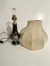 Ältere Cloisonne Tischlampe